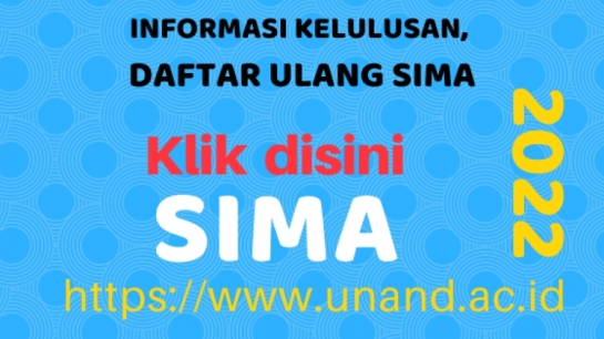Informasi SIMA 2022